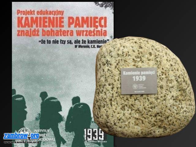 Kamienie Pamięci. Zambrowska RIH wyróżniona