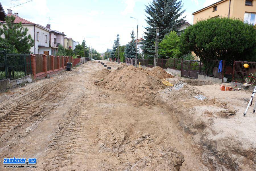 Prace przy ul. Konopnickiej przebiegają zgodnie z harmonogramem [foto]