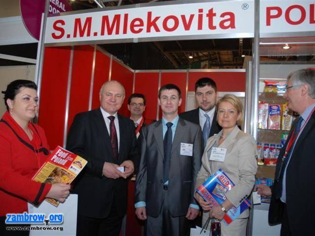 Mlekovita na Targach IFE 2009 w Wielkiej Brytanii