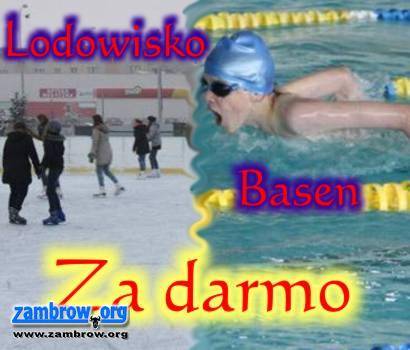 Basen i lodowisko za darmo!
