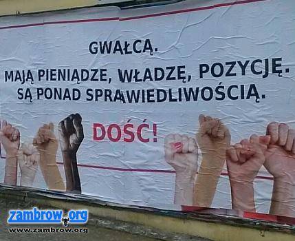 Głos sprzeciwu w sprawie seksafery