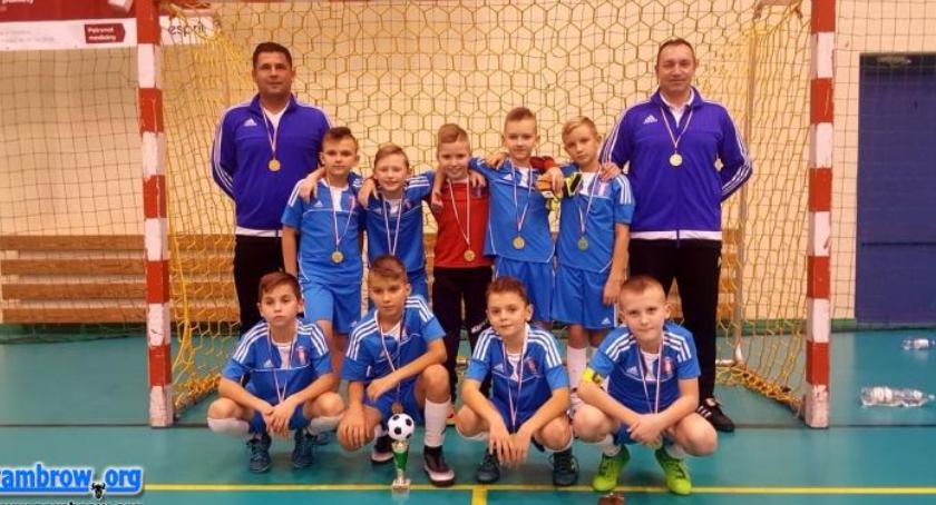 Zwycięstwo drużyny Olimpii w turnieju piłkarskim w Ostrołęce