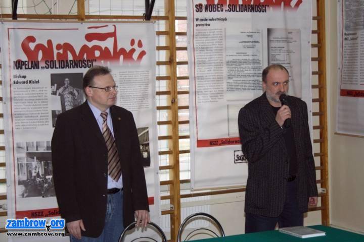 Wystawa NSZZ „Solidarność” do obejrzenia w Zambrowie