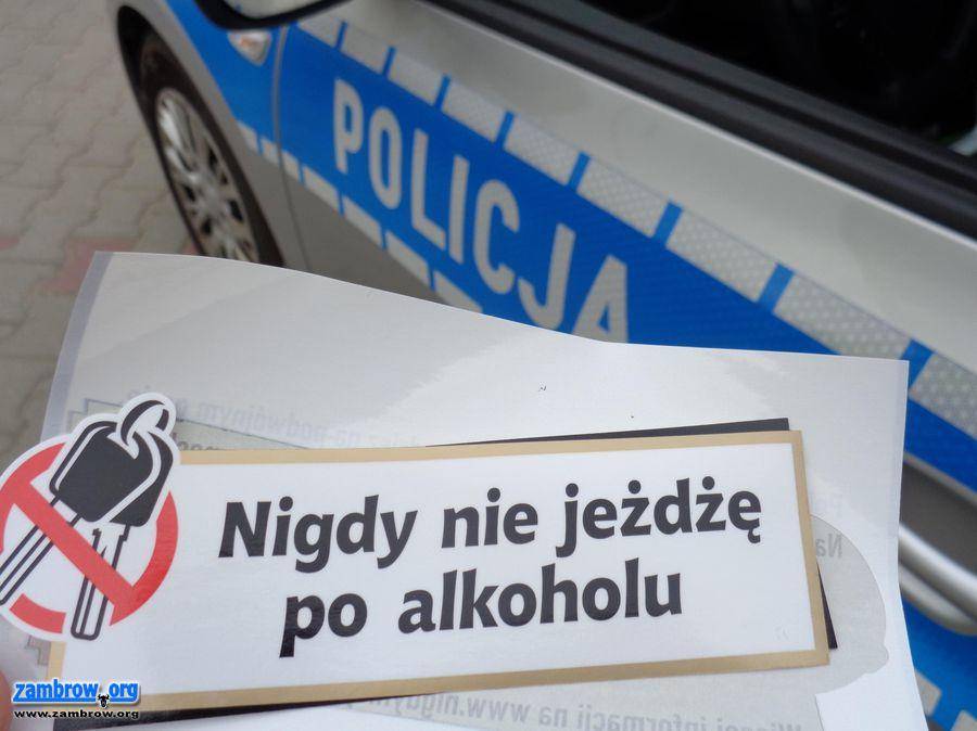 „Trzeźwy” poranek w powiecie zambrowskim