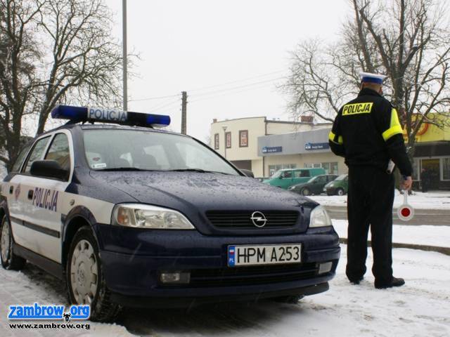 Miniony rok na zambrowskich drogach