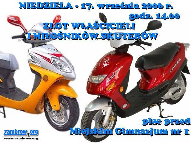 Zlot właścicieli i miłośników skuterów