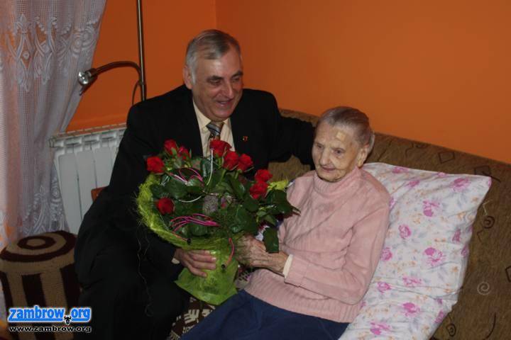 Najstarsza mieszkanka Zambrowa skończyła wczoraj 109 lat!