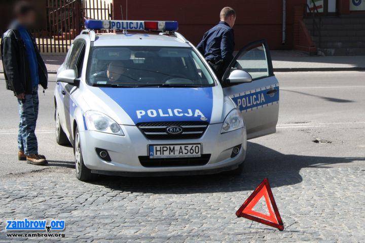 Potrącenie na przejściu dla pieszych