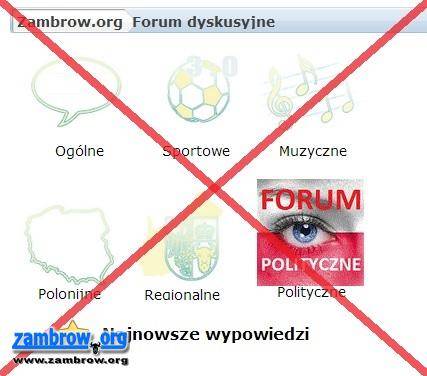 Zamykamy Forum zambrow.org 