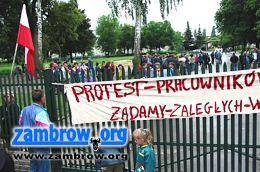 Strajk pracowników Zamtex-u