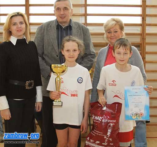 Uczniowie SP4 najlepsi w zawodach sportowych na szczeblu miasta