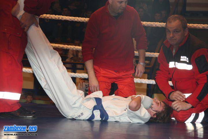 Międzynarodowe Mistrzostwa Polski Karate Kyokushin IBK w Zambrowie [foto]