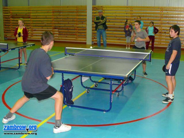 Wyniki gminnych eliminacji Turnieju Tenisa Stołowego o Puchar Kontaktów