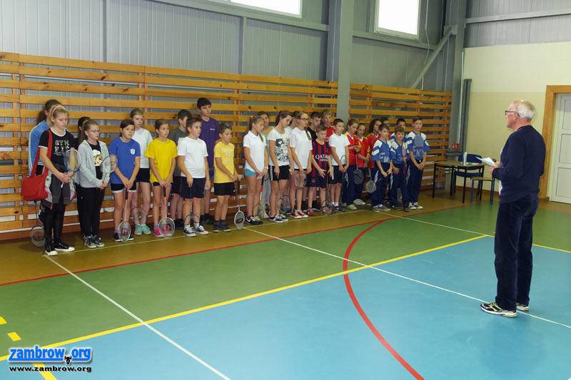 Igrzyska Powiatu Zambrowskiego w badmintonie