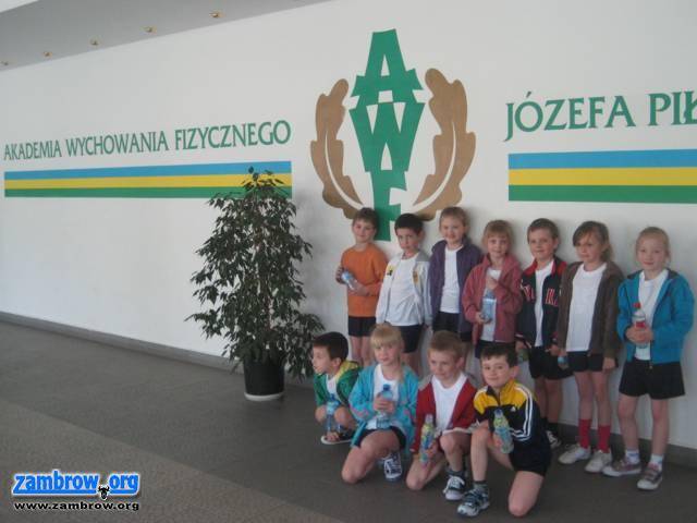 Przedszkolaki na biegu Olimpijczyków w stolicy