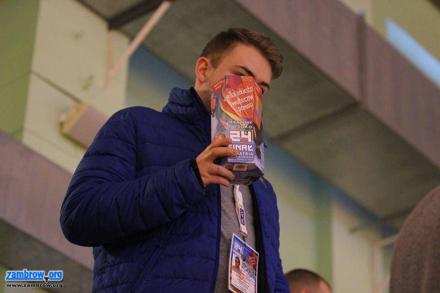 Padł rekord! Zambrów zebrał niemal 40 tys. zł na WOŚP [foto + video arch.]