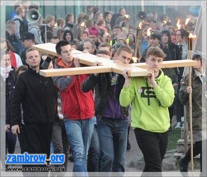 Droga krzyżowa ulicami miasta - parafia św. Józefa 