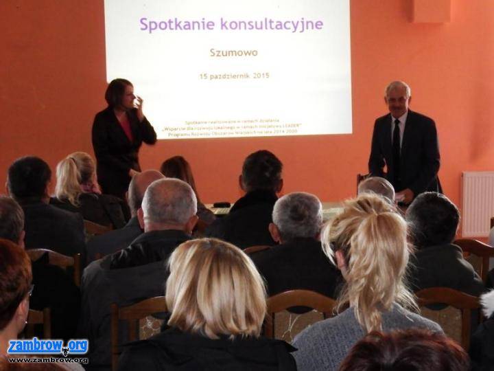 Spotkanie konsultacyjne poświęcone przygotowaniu Lokalnej Strategii Rozwoju w Szumowie