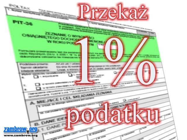 W podlaskim coraz więcej osób przekazuje 1% podatku