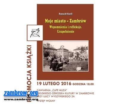 MOK zaprasza na promocję książki Romualda Sinoffa