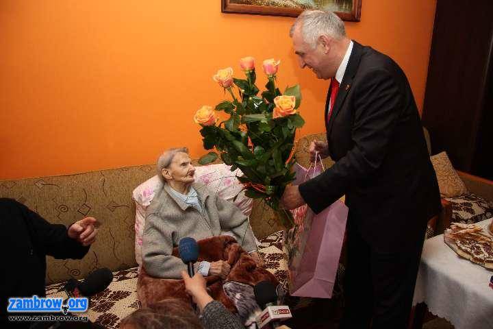 Najstarsza mieszkanka Zambrowa ukończyła 110 lat!
