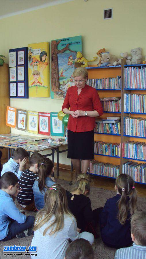 Pasowanie na czytelnika w Bibliotece Publicznej