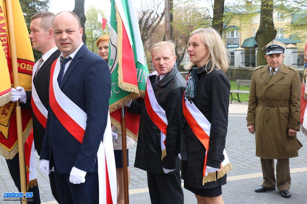 Zambrowianie świętowali rocznicę Konstytucji 3 Maja [foto]