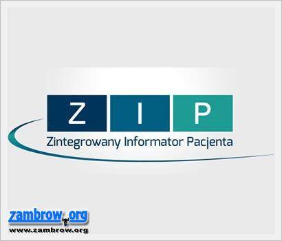 Urzędnicy NFZ wydają w mobilnym punkcie w Zambrowie kody do ZIP