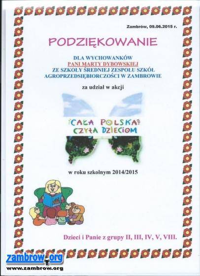 Uczniowie ZSA w akcji 