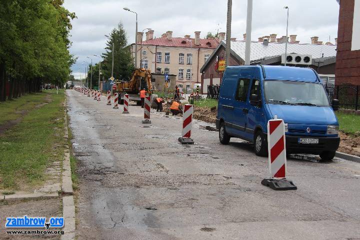 Uwaga. Utrudnienia w ruchu na ul. Legionowej