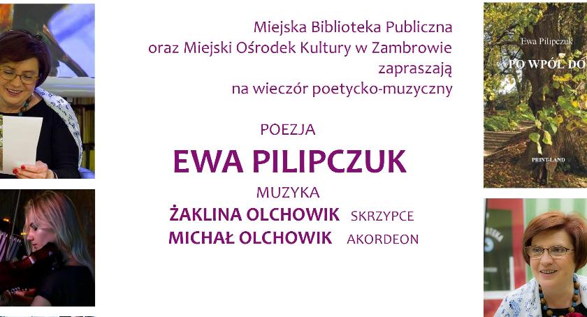 Zapraszamy na wieczór poetycko-muzyczny do Filii MBP