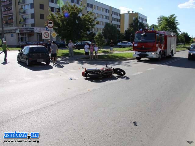 Wypadek na ulicy Bema