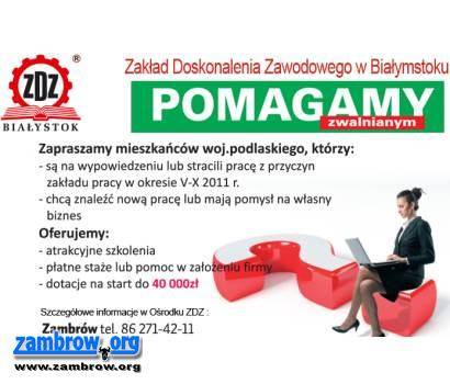 ZDZ pomaga zwalnianym