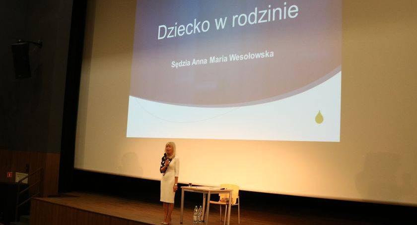 Lekcje profilaktyki z sędzią Anną Marią Wesołowską [foto]