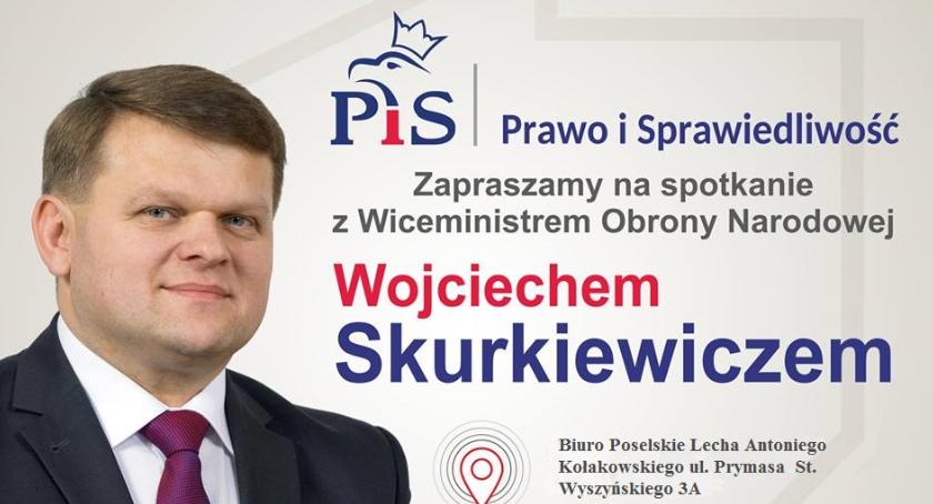 Zapraszamy na spotkanie z cyklu „Polska jest jedna”. Gościem będzie wiceszef MON Wojciech Skurkiewic