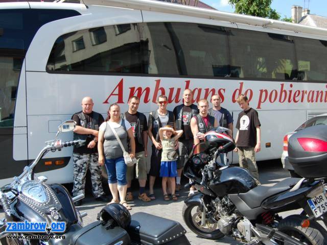 Motocykliści znów pomagają