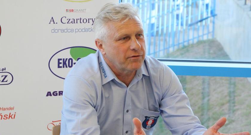 Wiesław Jancewicz nie jest już trenerem Olimpii Zambrów