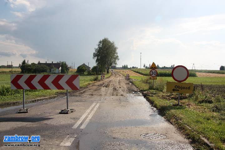 Ul. Wądołkowska zamknięta! Ruszył wyczekiwany remont
