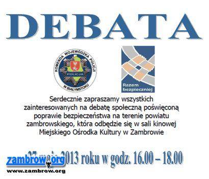 Razem zadbajmy o bezpieczeństwo