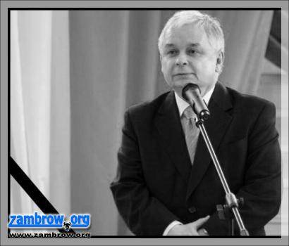 Pomnik Prezydenta Kaczyńskiego w Zambrowie z dobrowolnych wpłat 