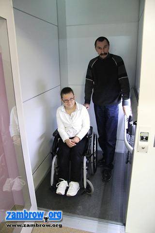 Bezpieczna winda dla niepełnosprawnych