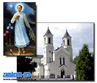 Relikwie Błogosławionej Karoliny w Trójcy Przenajświętszej