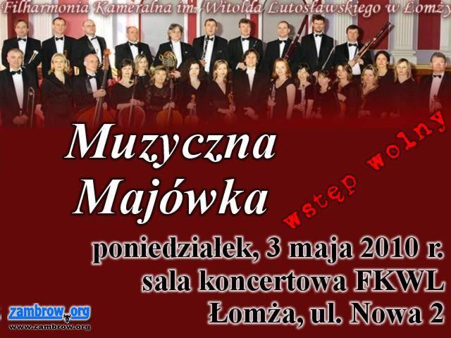 Zapraszamy na Muzyczną Majówkę