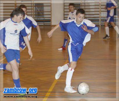 Jutro turniej halowej piłki nożnej rocznika 1998 o puchar Burmistrza Miasta Zambrów