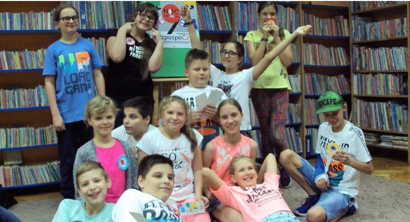Noc Bibliotek w Oddziale dla Dzieci MBP