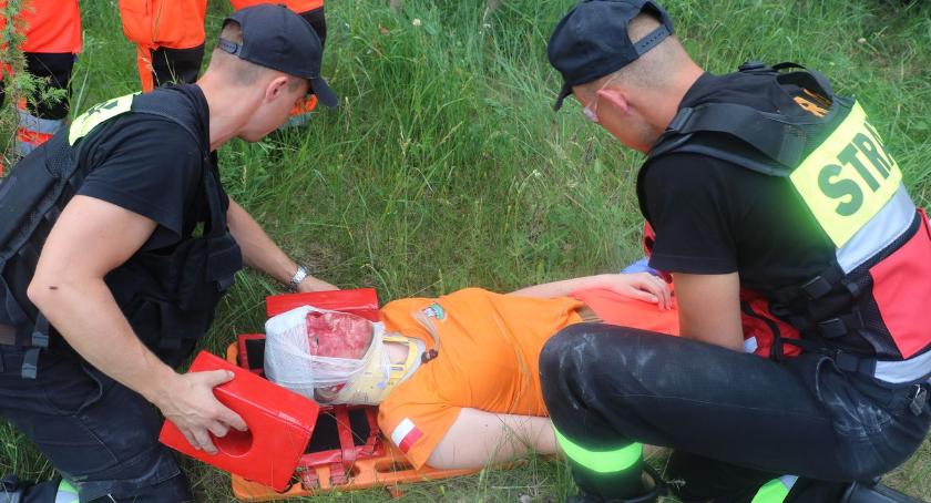 Podlaskie manewry medyczne strażaków w Czerwonym Borze [foto+video]