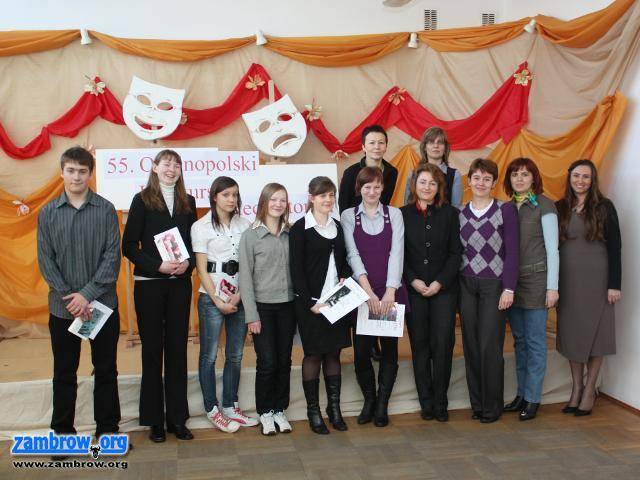 Ogólnopolski Konkurs Recytatorski - finał szczebla powiatowego 2009