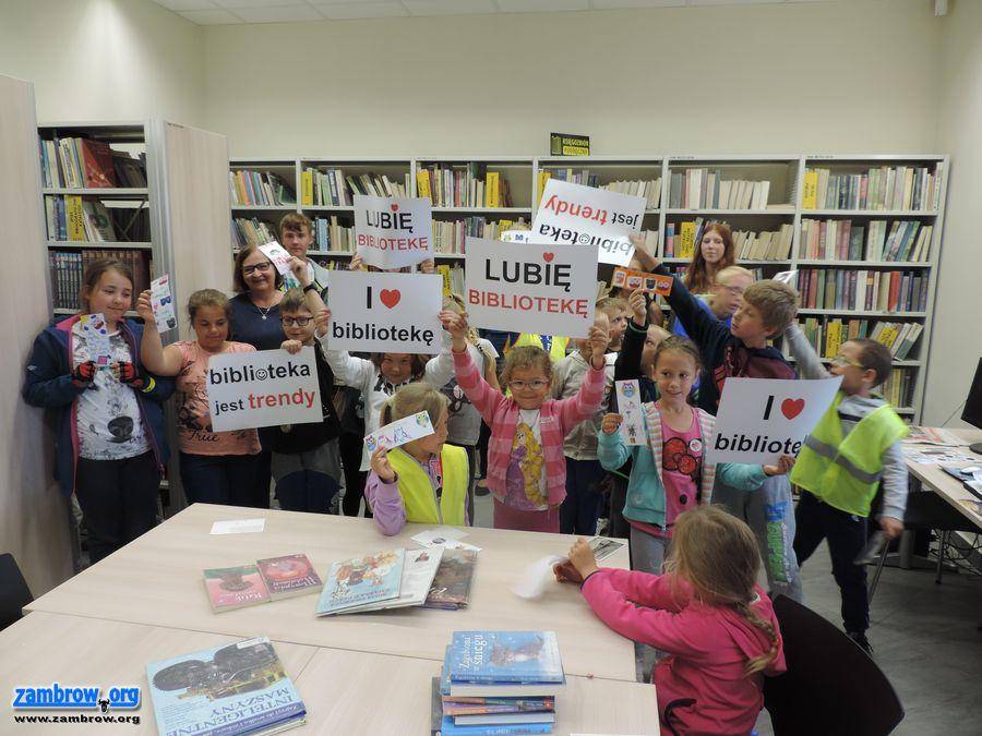 Podopieczni OWR z wizytą w bibliotece