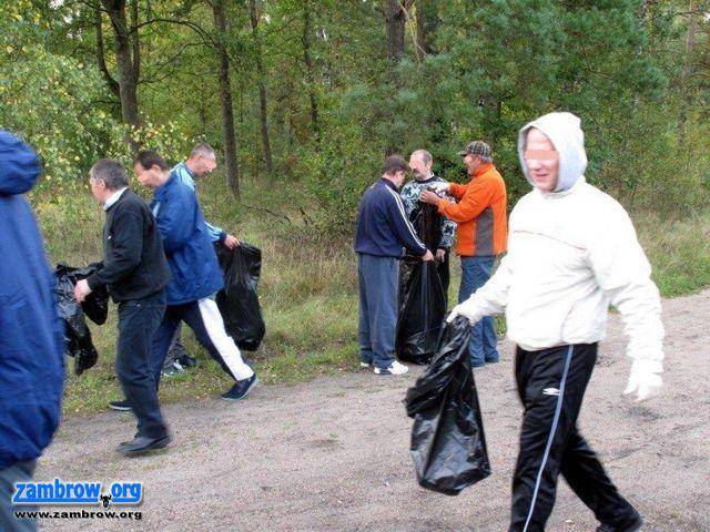 Czerwony Bór dzięki osadzonym z miejscowego Zakładu Karnego jest czystszy