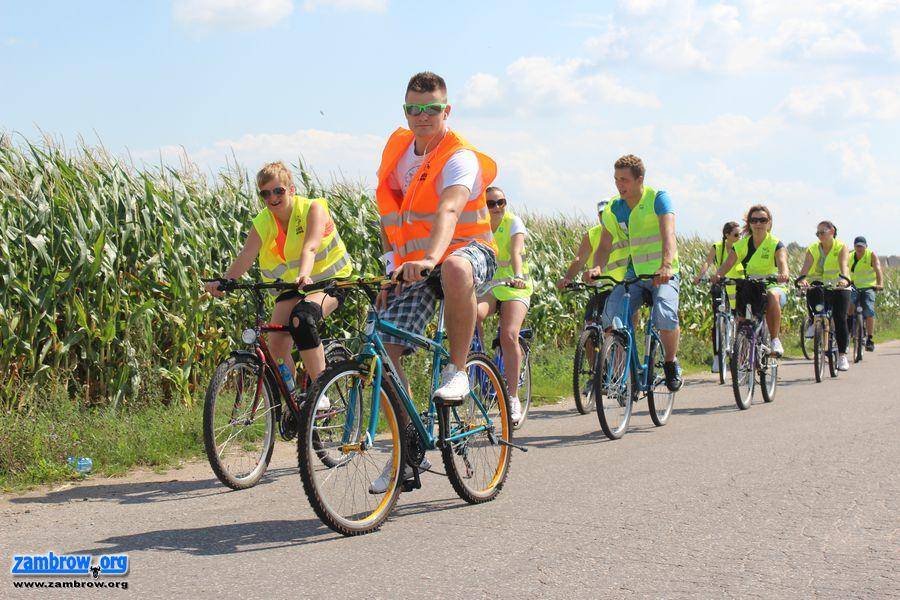 Integracja rodzin strażackich na rowerach [foto]